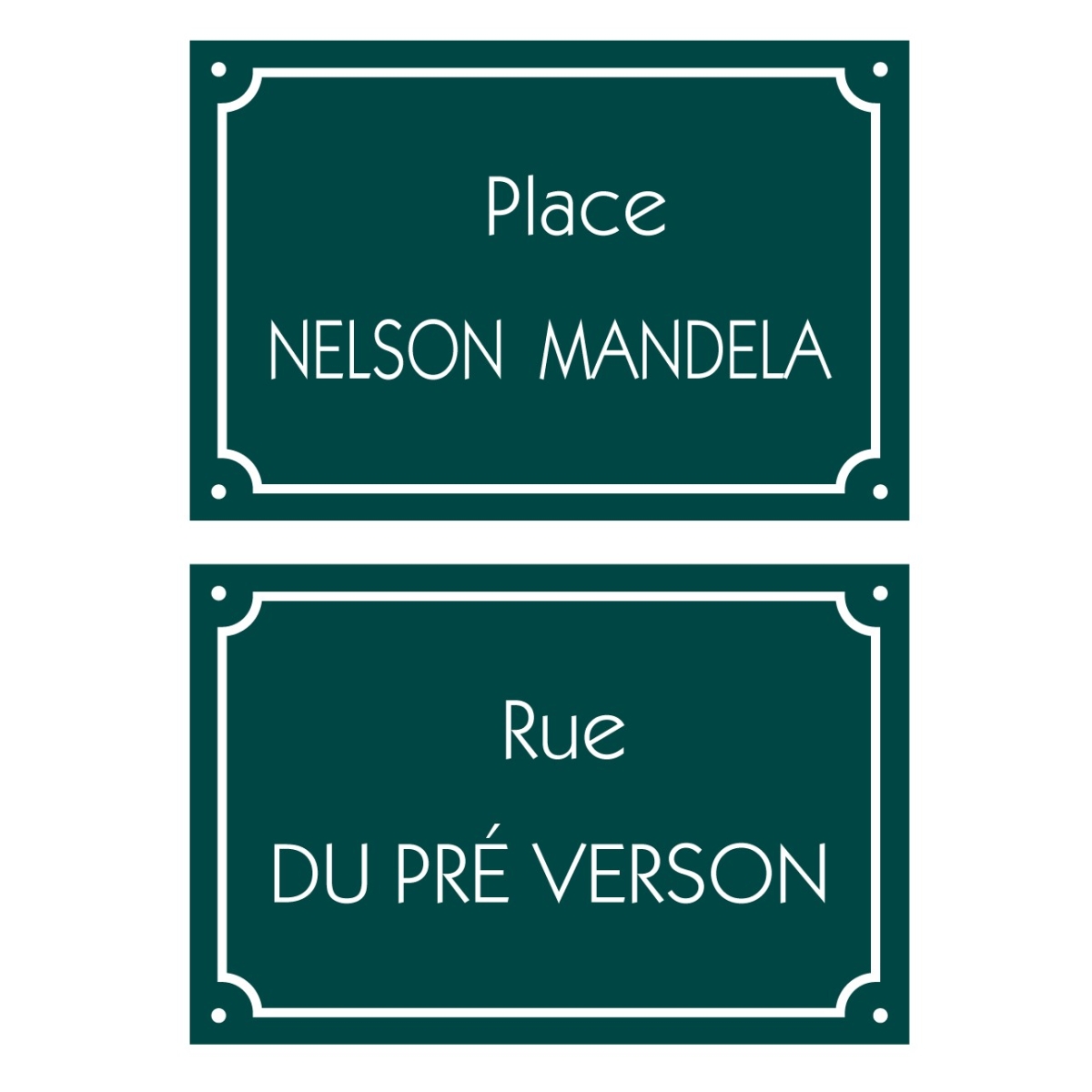Commande NYDP Plaques