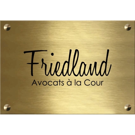 Commande FRIEDLAND