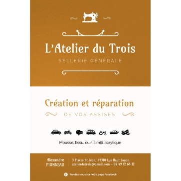 Commande ATELIER DU TROIS