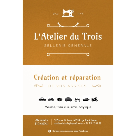 Commande ATELIER DU TROIS