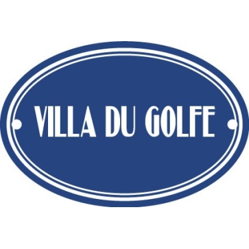 Plaque acier émaillée Format ovale 15x10cm Perçage 2 trous