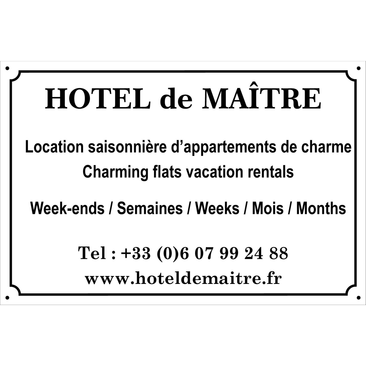 Commande ROUSSEAU Commande ROUSSEAU