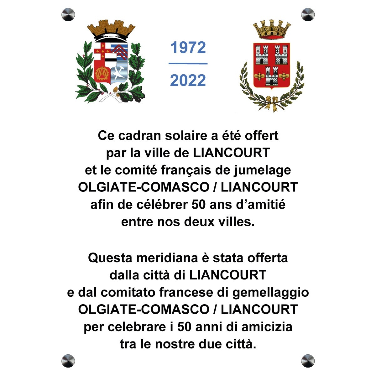 Jumelage LIANCOURT