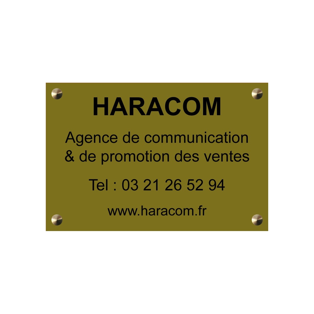 Commande HARACOM