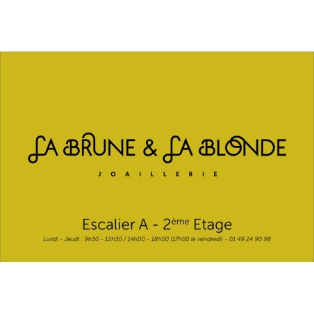 Commande LA BRUNE & LA BLONDE
