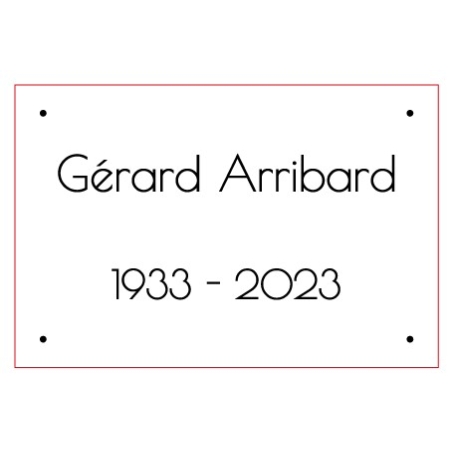 Commande ARRIBARD