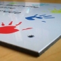 Pancarte Nounou avec illustration Bébé sur support plexi ou aluminium