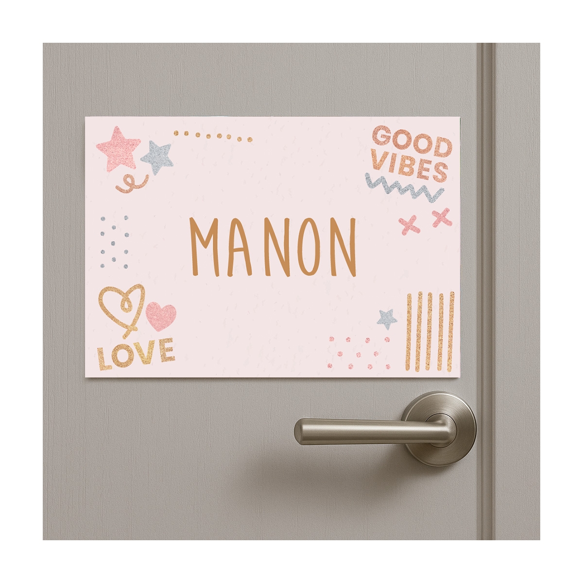 Plaque de porte Good Vibes Plaque de porte Good Vibes