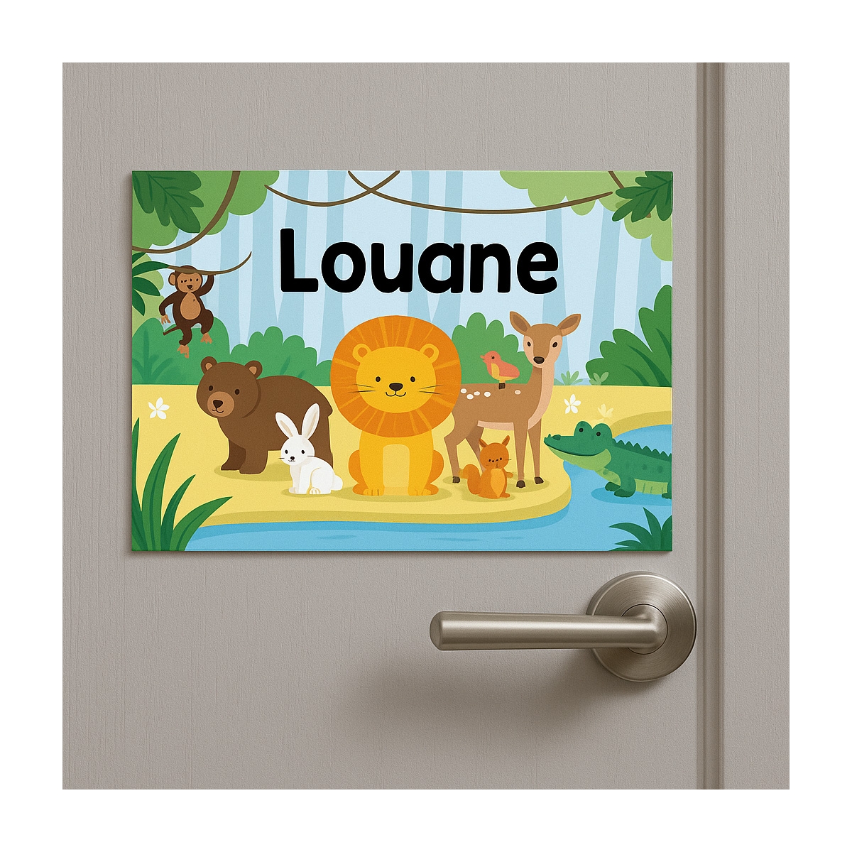 Plaque de porte Animaux