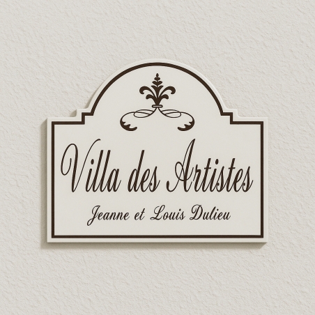 Plaque émaillée Rétro Déco vintage et sur mesure à partir de vos idées