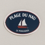 Plaque métalique ambiance Marine - Décoration pour maison en bord de Mer