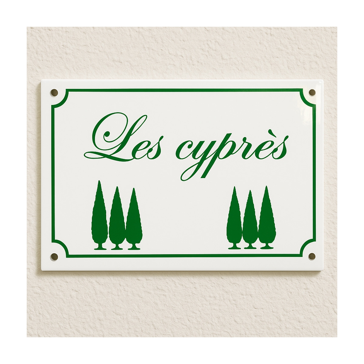 Grossiste plaque émaillée déco - Vente aux particuliers et professionnels