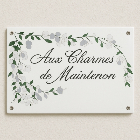 Spécialiste de la réédition de plaque décorative ancienne en acier émaillé
