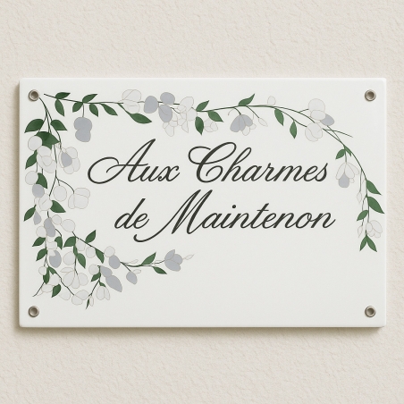 Spécialiste de la réédition de plaque décorative ancienne en acier émaillé