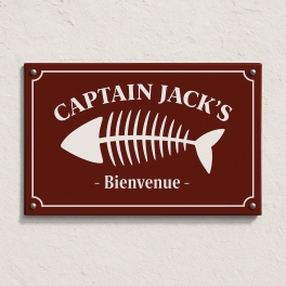 Plaque émaillée à personnaliser en ligne - Large choix de visuels originaux