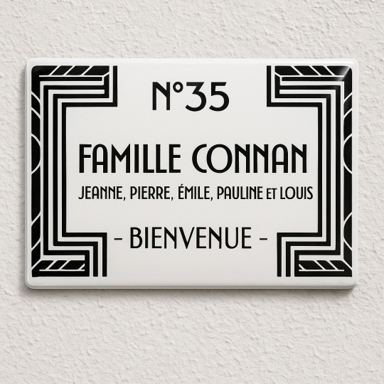Plaque emaillee grand format pour décoration sur mesure - Tarif grossiste