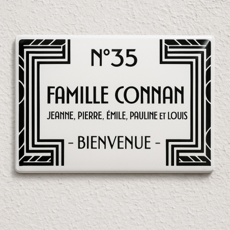 Plaque emaillee grand format pour décoration sur mesure - Tarif grossiste