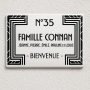 Plaque emaillee grand format pour décoration sur mesure - Tarif grossiste