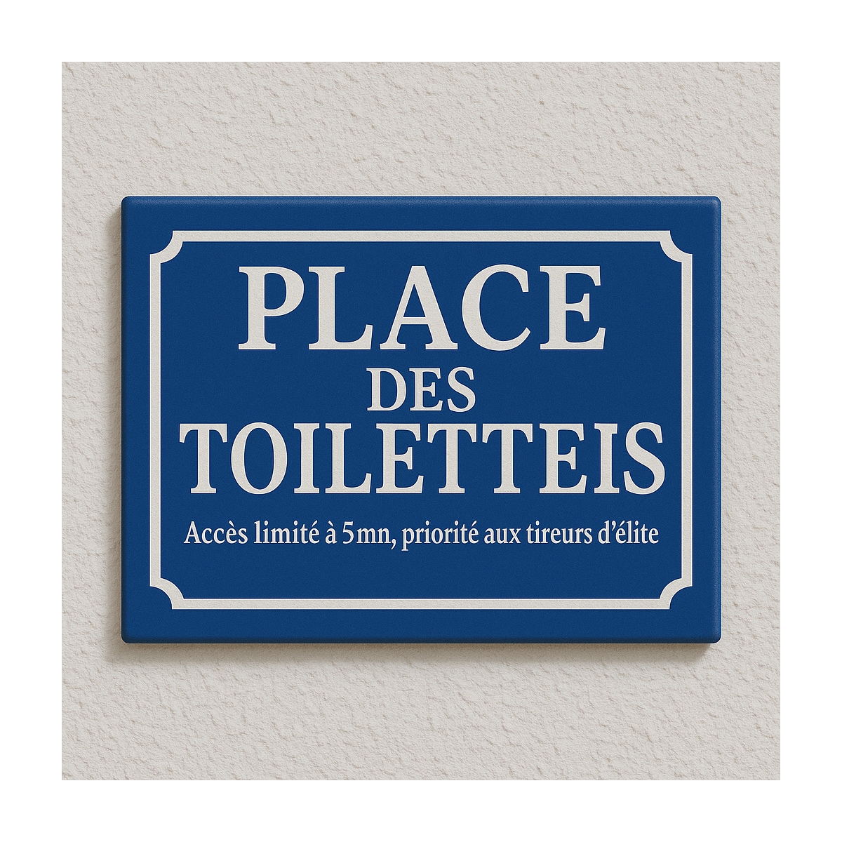 Plaque humoristique pour BAR - Signalétique Toilette - Texte Drôle Plaque humoristique pour BAR - Signalétique Toilette - Texte Drôle