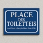 Plaque humoristique pour BAR - Signalétique Toilette - Texte Drôle