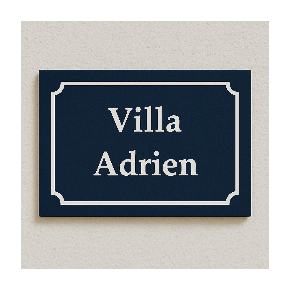 Plaque de rue originale à personnaliser avec le texte de votre choix