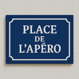 Plaque de rue petit prix à personnaliser en ligne - Modèle économique