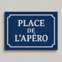 Plaque de rue petit prix à personnaliser en ligne - Modèle économique Plaque de rue petit prix à personnaliser en ligne - Modèle économique