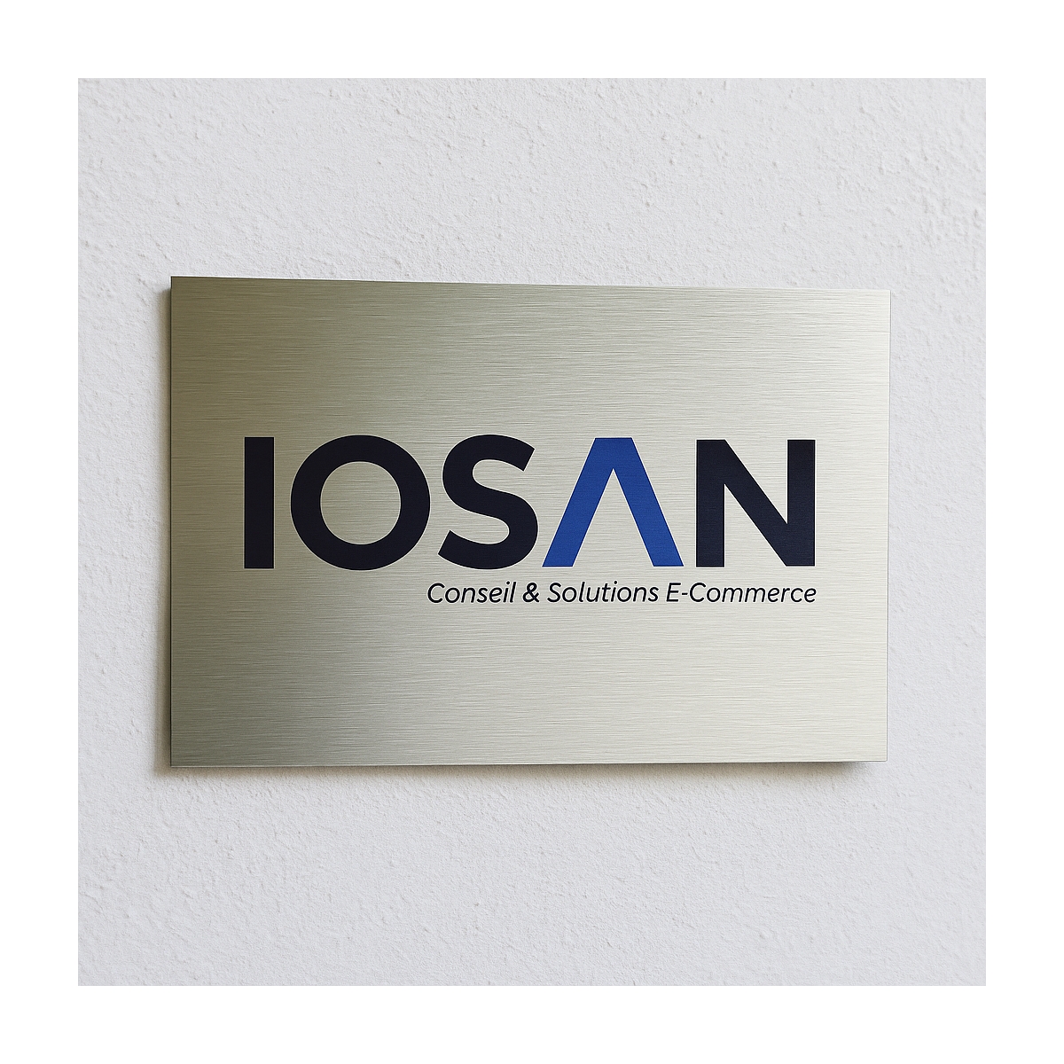 Impression numérique sur plaque professionnelle aluminium - Plaque Pro