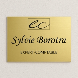 Plaque Plexiglas gravée à personnaliser | Plaque Personnalisée