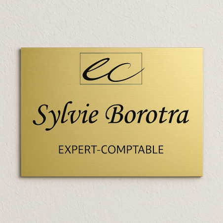 Plaque Plexiglas gravée à personnaliser | Plaque Personnalisée