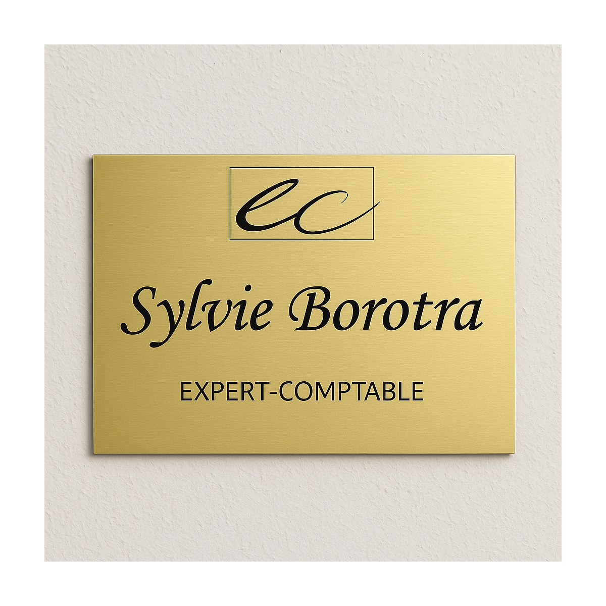 Plaque Plexiglas gravée à personnaliser | Plaque Personnalisée