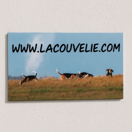 Panneau en PVC impression photo et texte en couleur -Plaque Personnalisée