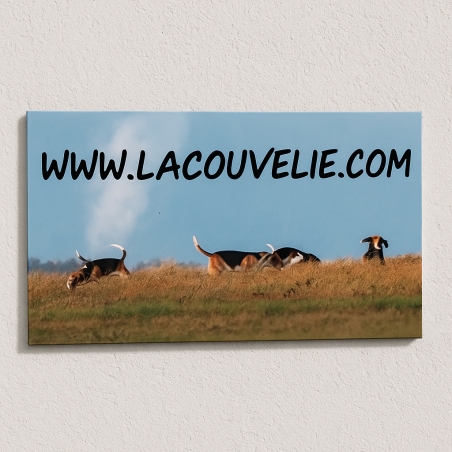 Panneau en PVC impression photo et texte en couleur -Plaque Personnalisée