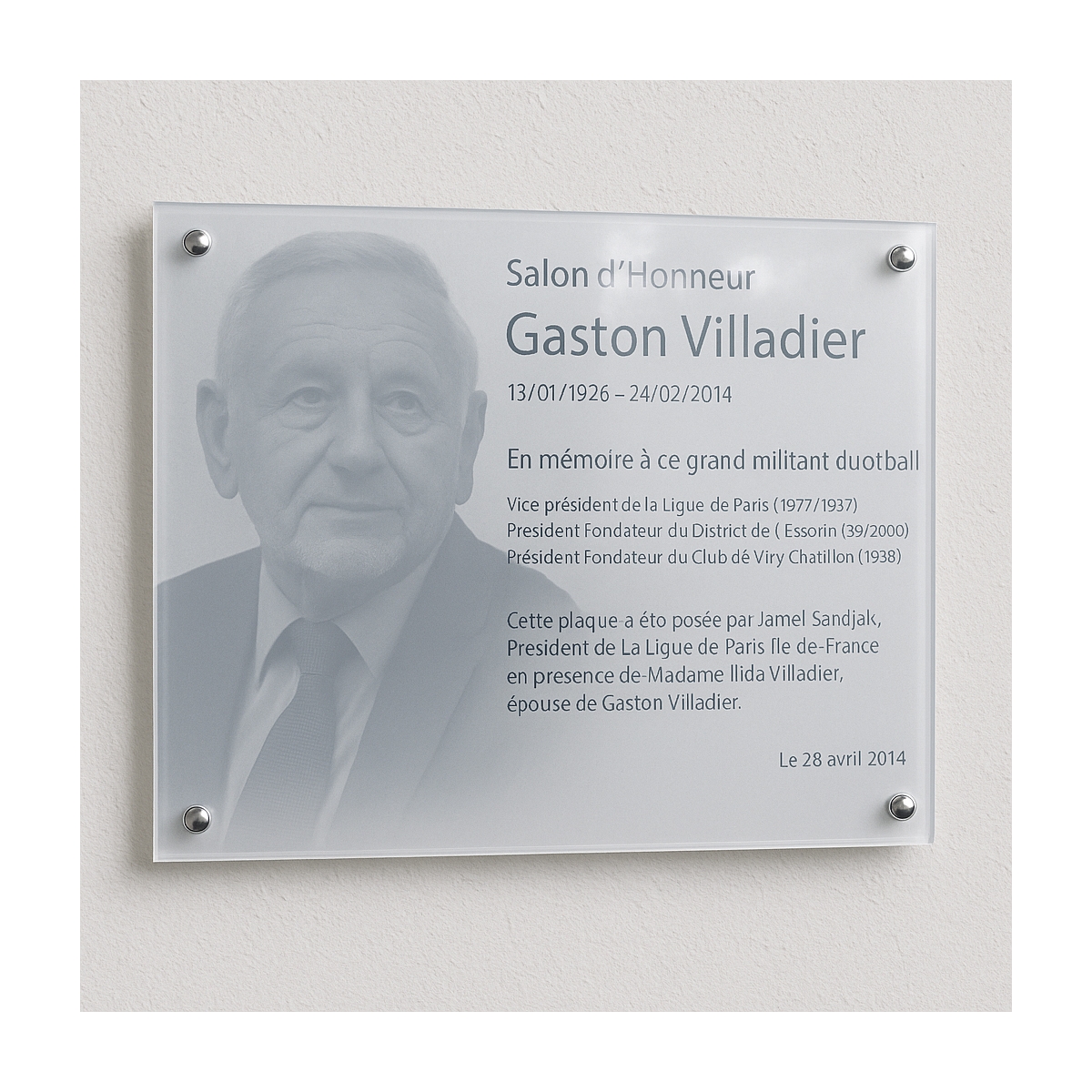 Plaque commémorative en plexiglas sur mesure | Plaque Personnalisée Plaque commémorative en plexiglas sur mesure | Plaque Personnalisée