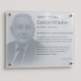 PLEXIGLASS - Achat Plaque Commémorative Bâtiment - Toute dimension PLEXIGLASS - Achat Plaque Commémorative Bâtiment - Toute dimension