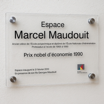 Plaque commémorative gravée au meilleur prix - Inauguration - Plexi