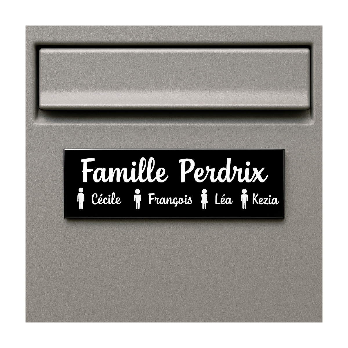 Plaque boîte aux lettres personnalisée | Plaque Personnalisée Plaque boîte aux lettres personnalisée | Plaque Personnalisée