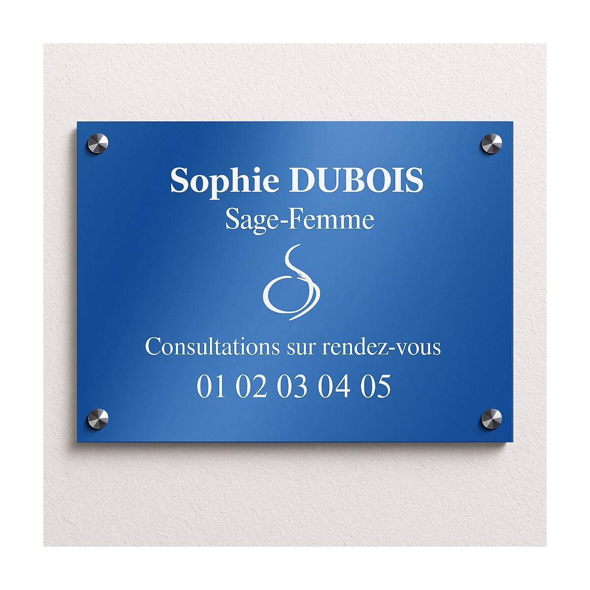 Gravure professionnelle pour Sage Femme - Personnalisatione en ligne