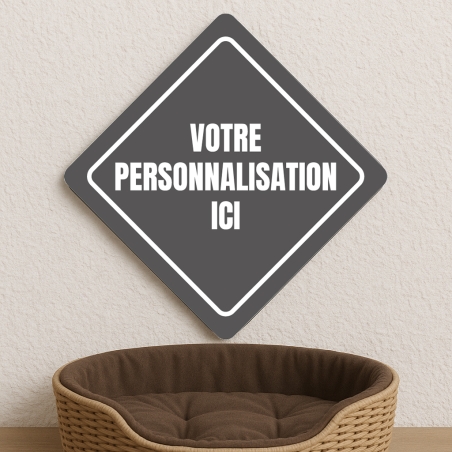 Plaque pour chien à personnaliser l Plaque Personnalisée