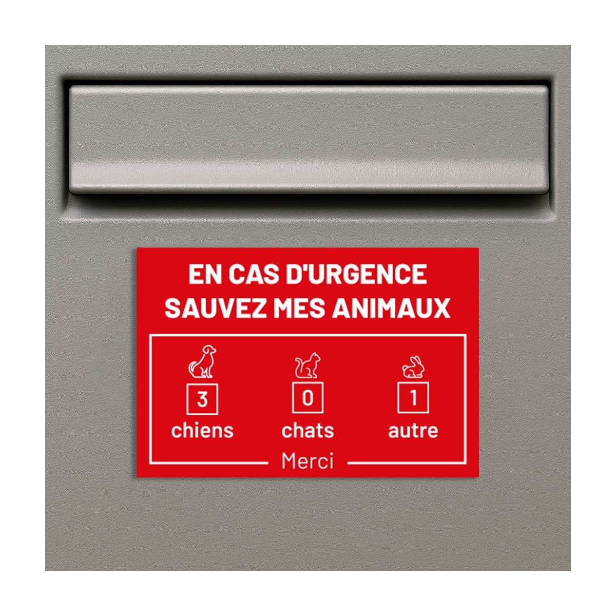 Plaque sauvetage animaux | Plaque Personnalisée Plaque sauvetage animaux | Plaque Personnalisée