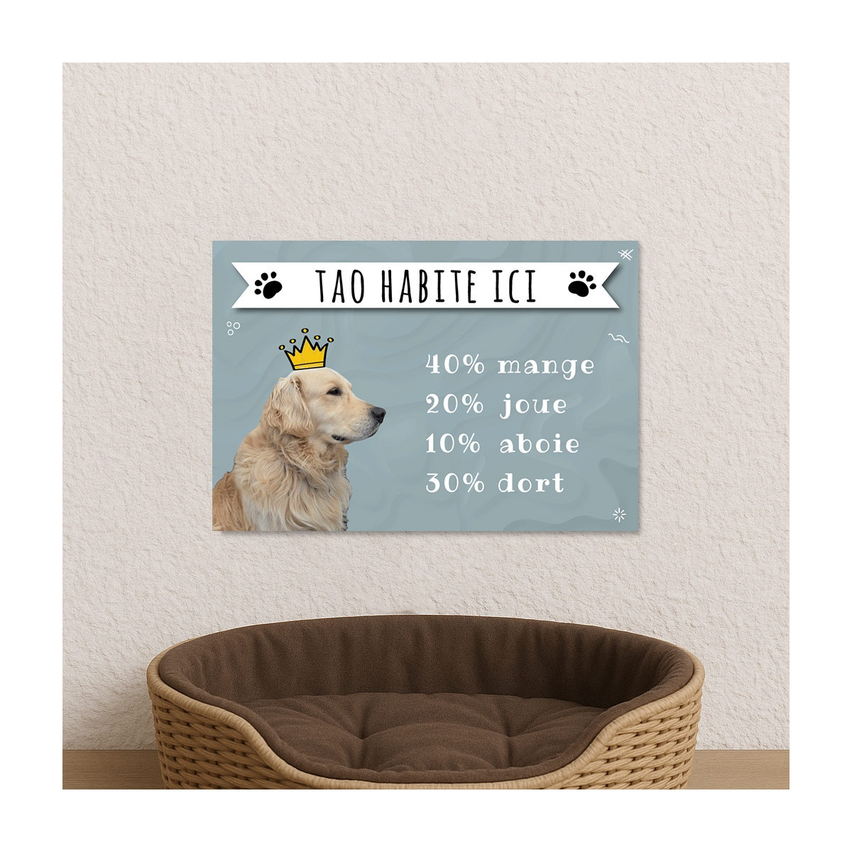 Plaque animaux maison à personnaliser | Plaque Personnalisée Plaque animaux maison à personnaliser | Plaque Personnalisée