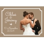 Plaque de rue décor de Mariage à personnaliser | Plaque Personnalisée