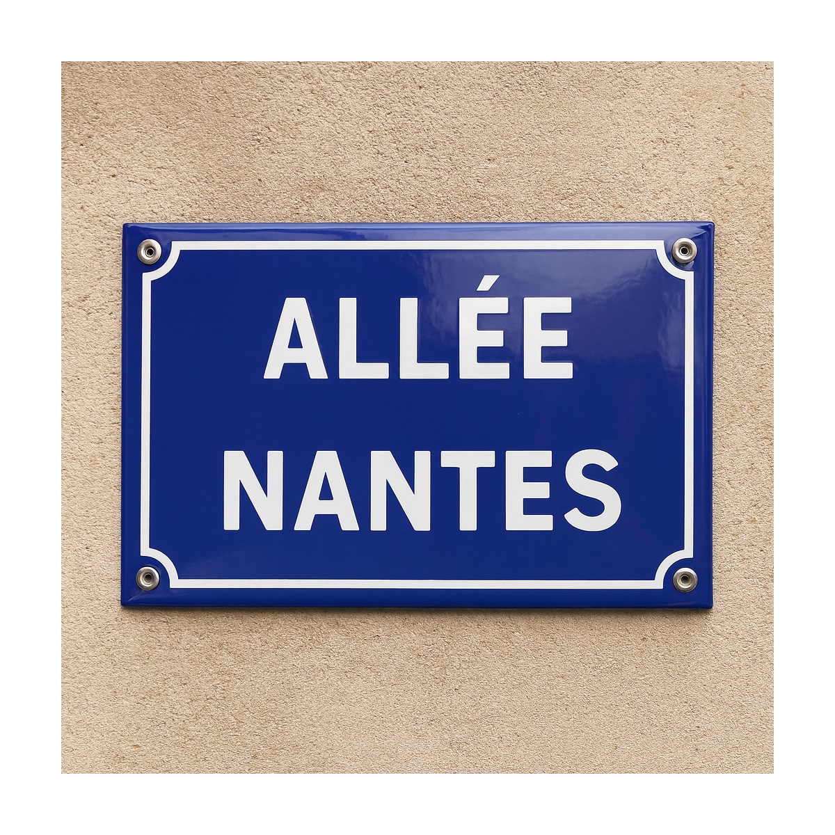 Créateur de plaque de rue en Email | Plaque Personnalisée