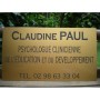 plaque acrylique or