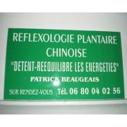 Plaque acrylique verte