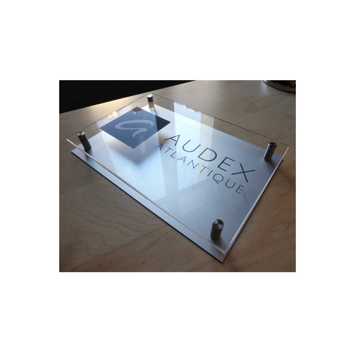 Plaque double Plexi/Alu