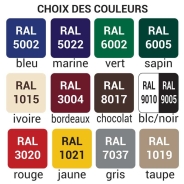 Pancarte pour habitation en émail - Matière métal forme originale