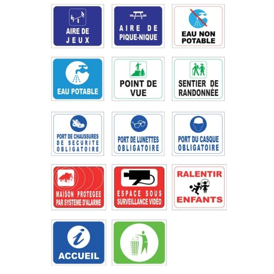 Signalétique diverse Signalétique diverse