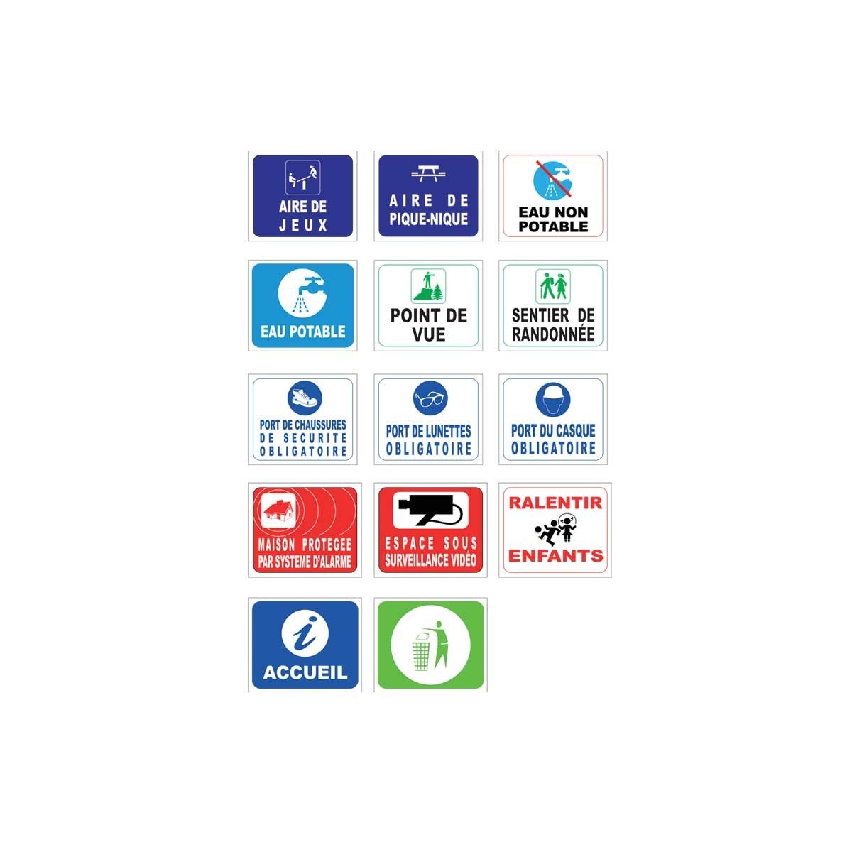 Signalétique diverse