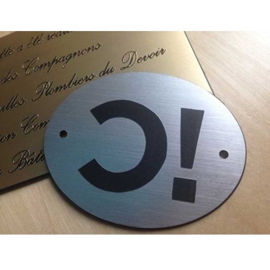 plaque signalétique acrylique métal plaque signalétique acrylique métal